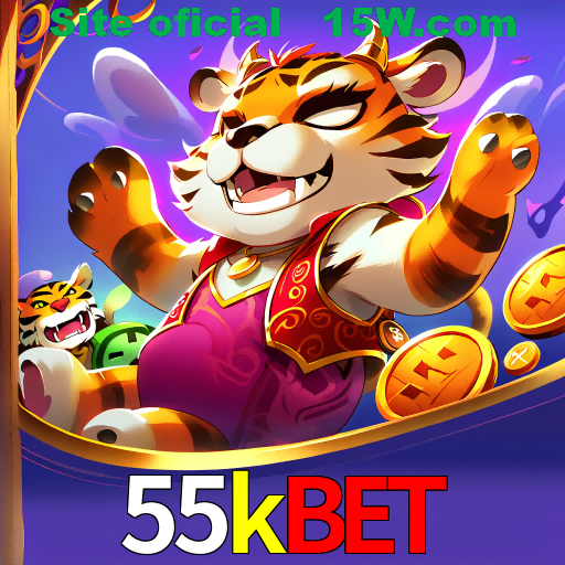 Imagem promocional da 55kbet mostrando a plataforma e suas vantagens